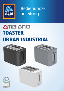 Bedienungsanleitung Ambiano 22925A0-W Toaster