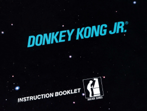 Handleiding Nintendo NES Donkey Kong Jr.