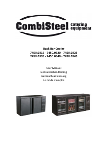 Manual CombiSteel 7450.0320 Refrigerator