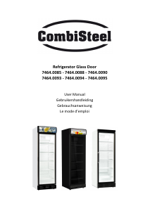 Manual CombiSteel 7464.0093 Refrigerator