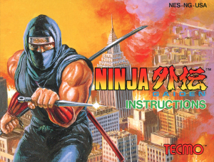 Handleiding Nintendo NES Ninja Gaiden