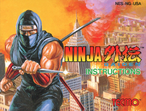 Manual Nintendo NES Ninja Gaiden