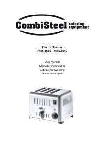 Manual CombiSteel 7455.1635 Toaster