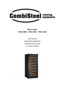 Handleiding CombiSteel 7455.1905 Wijnklimaatkast