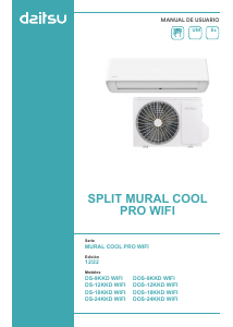 Manual de uso Daitsu DOS-18KKD WIFI Aire acondicionado