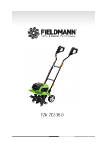 Manual Fieldmann FZK 70305-0 Cultivator