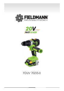Manuál Fieldmann FDUV 70215-0 Akušroubovák