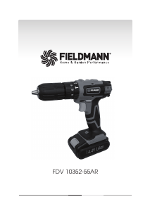 Manual Fieldmann FDV 10352-55AR Drill-Driver