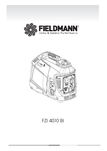 Manuál Fieldmann FZI 4010-Bi Generátor