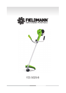 Návod Fieldmann FZS 5025-B Strunová kosačka