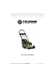 Handleiding Fieldmann FZR 4615-20LiBES Grasmaaier