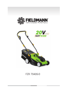 Handleiding Fieldmann FZR 70435-0 Grasmaaier