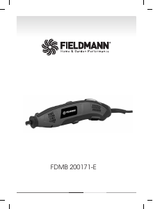 Handleiding Fieldmann FDMB 200171-E Rechte slijper