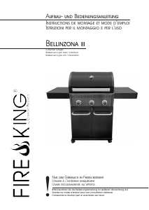 Mode d’emploi Fire King Bellinzona III Barbecue