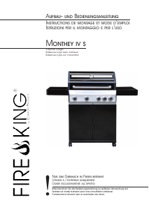 Mode d’emploi Fire King Monthey IV S Barbecue