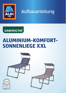 Bedienungsanleitung Gardenline ALSL19 Gartenstuhl
