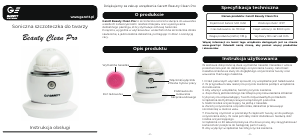 Instrukcja Garett Beauty Clean Pro Urządzenie do oczyszczania twarzy