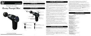 Instrukcja Garett Beauty Powerful Mini Urządzenia do masażu