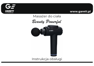 Instrukcja Garett Beauty Powerful Urządzenia do masażu