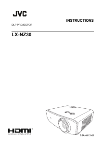 Manual JVC LX-NZ30 Projector
