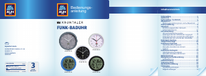 Bedienungsanleitung Krontaler GT-WC-BC-01 Uhr