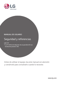 Manual de uso LG 55LX341C Televisor de LED