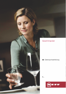 Bedienungsanleitung Neff S413M60S3E Geschirrspüler