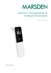 Manual Marsden UFR102 Thermometer
