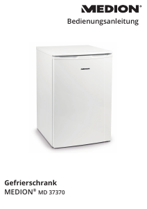 Bedienungsanleitung Medion MD 37370 Gefrierschrank