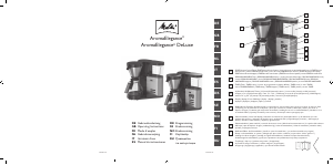 Manual de uso Melitta AromaElegance Máquina de café