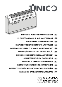 Instrukcja Olimpia Splendid Unico Edge Klimatyzator