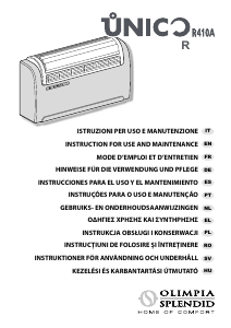 Instrukcja Olimpia Splendid Unico R Klimatyzator