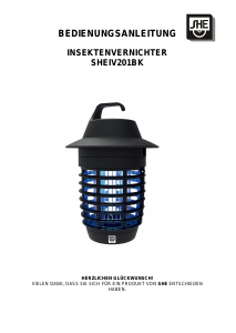 Bedienungsanleitung SHE SHEIV201BK Ungeziefer-abwehr