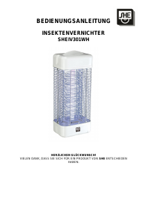 Bedienungsanleitung SHE SHEIV301WH Ungeziefer-abwehr