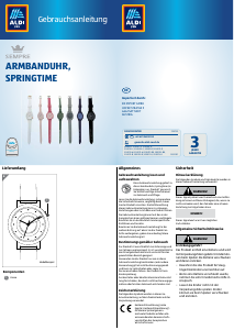 Bedienungsanleitung Sempre 209011-BK Armbanduhr