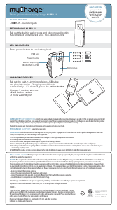 Bruksanvisning myCharge HB67V HubPlus Portabel laddare