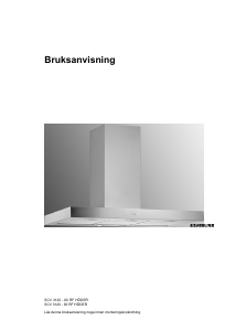 Bruksanvisning Silverline SCV 3120 90 RF HÖDER Köksfläkt