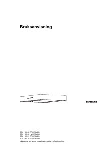Bruksanvisning Silverline SCV 1160-50 HV HERMOD Köksfläkt