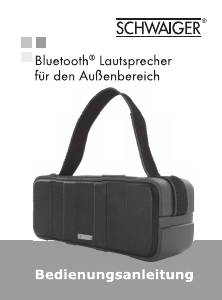 Bedienungsanleitung Schwaiger BS220 Lautsprecher