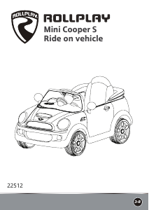 Bedienungsanleitung Rollplay Mini Cooper S Kinderauto