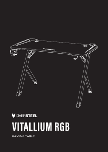 Návod Oversteel Vitallium RGB Písací stôl