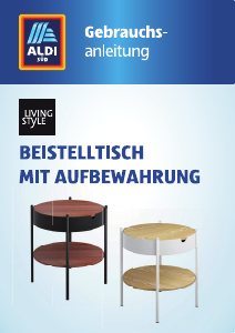 Bedienungsanleitung Living Style 521117900-950-G Beistelltisch