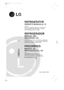 Handleiding LG GR-051SBF Koelkast