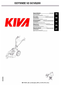 Mode d’emploi KIVA ODYSSEE Tondeuse à gazon