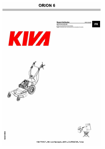 Mode d’emploi KIVA ORION 6 Tondeuse à gazon