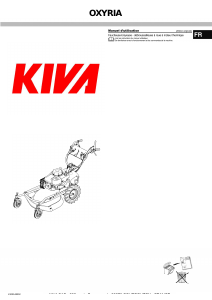 Mode d’emploi KIVA OXYRIA Tondeuse à gazon