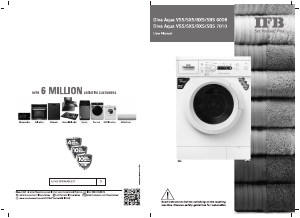 Manual IFB Diva Aqua BXS 6008 Washing Machine