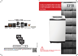Handleiding IFB TL-R1WH Aqua Wasmachine