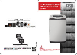 Handleiding IFB TL-RPSS Aqua Wasmachine