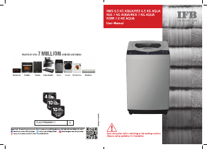 Handleiding IFB TL-RSS Aqua Wasmachine